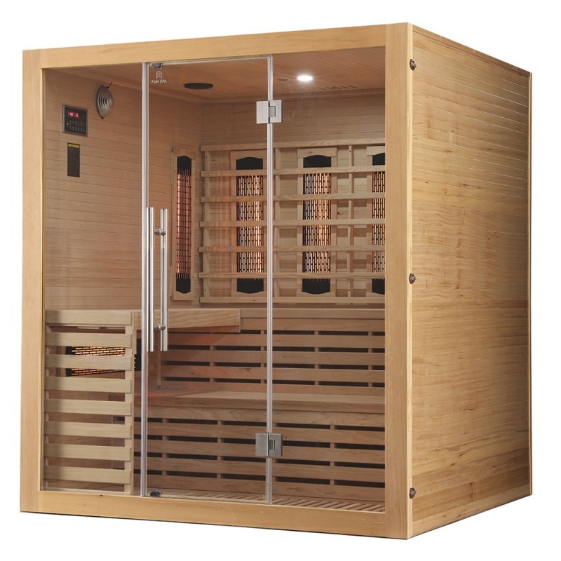 Sauna na podczerwień Infrared 180X160X200CM - 4 osobowa FS04