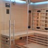 Sauna na podczerwień Infrared 180X160X200CM - 4 osobowa FS04