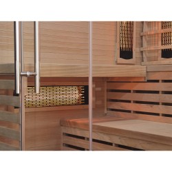 Sauna na podczerwień Infrared 180X160X200CM - 4 osobowa FS04