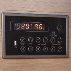 Sauna na podczerwień Infrared 180X160X200CM - 4 osobowa FS04