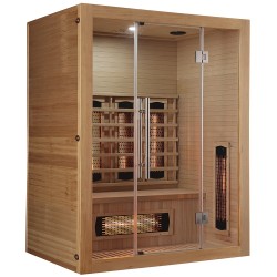 Sauna na podczerwień Infrared 150X105X190CM - 3 osobowa FS03