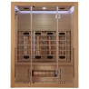 Sauna na podczerwień Infrared 150X105X190CM - 3 osobowa FS03