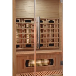 Sauna na podczerwień Infrared 150X105X190CM - 3 osobowa FS03