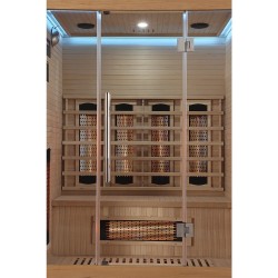 Sauna na podczerwień Infrared 150X105X190CM - 3 osobowa FS03