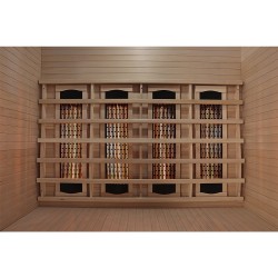 Sauna na podczerwień Infrared 150X105X190CM - 3 osobowa FS03
