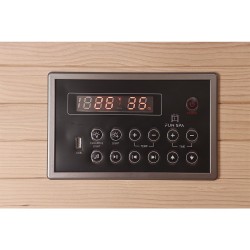 Sauna na podczerwień Infrared 150X105X190CM - 3 osobowa FS03