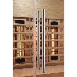 Sauna na podczerwień Infrared 150X105X190CM - 3 osobowa FS03