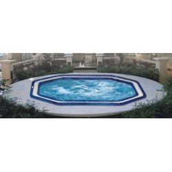 Wanna SPA z hydromasażem ogrodowa – z obudową 294X193X98CM FS-1310