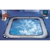 Wanna SPA z hydromasażem ogrodowa – z obudową 222X222X97CM FS-1308