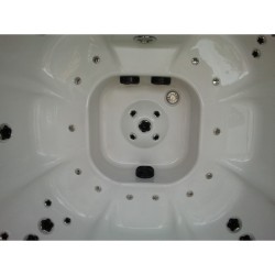 Wanna SPA z hydromasażem ogrodowa – z obudową 222X222X97CM FS-1308