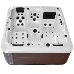 Wanna SPA z hydromasażem ogrodowa 200X200X80CM FS-1661
