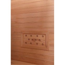 Sauna sucha z piecem HARVIA 3,5 kW i 120X105X190CM FSTG2