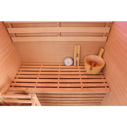 Sauna sucha z piecem HARVIA 3,5 kW i 120X105X190CM FSTG2