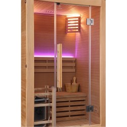 Sauna sucha z piecem HARVIA 3,5 kW i 120X105X190CM FSTG2