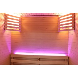 Sauna sucha z piecem HARVIA 3,5 kW i 120X105X190CM FSTG2