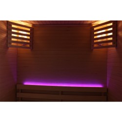 Sauna sucha z piecem HARVIA 3,5 kW i 120X105X190CM FSTG2