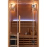Sauna sucha z piecem HARVIA 3,5 kW i 120X105X190CM FSTG2