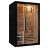Sauna sucha z piecem HARVIA 3,5 kW i 120X105X190CM FSTG2 Black