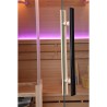 Sauna sucha z piecem HARVIA 3,5 kW i 120X105X190CM FSTG2 Black