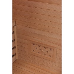 Sauna sucha z piecem HARVIA 3,5 kW i 120X105X190CM FSTG2 Black
