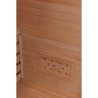 Sauna sucha z piecem HARVIA 3,5 kW i 120X105X190CM FSTG2 Black