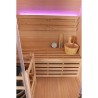 Sauna sucha z piecem HARVIA 3,5 kW i 120X105X190CM FSTG2 Black