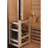 Sauna sucha z piecem HARVIA 3,5 kW i 120X105X190CM FSTG2 Black