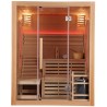 Sauna Fińska Sucha z Kamieniami Solnymi z Piecem HARVIA 6,0KW 160X150X200CM FSTG3L