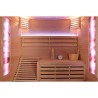 Sauna Fińska Sucha z Kamieniami Solnymi z Piecem HARVIA 6,0KW 160X150X200CM FSTG3L