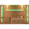 Sauna Fińska Sucha z Kamieniami Solnymi z Piecem HARVIA 6,0KW 160X150X200CM FSTG3L