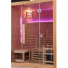 Sauna Fińska Sucha z Kamieniami Solnymi z Piecem HARVIA 6,0KW 160X150X200CM FSTG3L