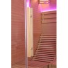Sauna Fińska Sucha z Kamieniami Solnymi z Piecem HARVIA 6,0KW 160X150X200CM FSTG3L