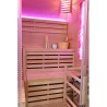 Sauna Fińska Sucha z Kamieniami Solnymi z Piecem HARVIA 6,0KW 160X150X200CM FSTG3L