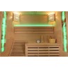Sauna Fińska Sucha z Kamieniami Solnymi z Piecem HARVIA 6,0KW 160X150X200CM FSTG3L-black