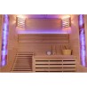 Sauna Fińska Sucha z Kamieniami Solnymi z Piecem HARVIA 6,0KW 160X150X200CM FSTG3L-black