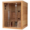 Sauna na podczerwień Infrared 150X150X190 - 3 osobowa FSRG4L