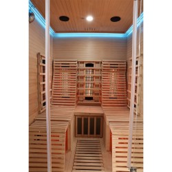 Sauna na podczerwień Infrared 150X150X190 - 3 osobowa FSRG4L