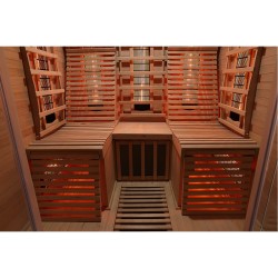 Sauna na podczerwień Infrared 150X150X190 - 3 osobowa FSRG4L