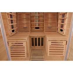 Sauna na podczerwień Infrared 150X150X190 - 3 osobowa FSRG4L