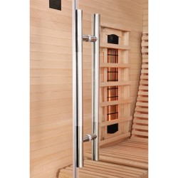 Sauna na podczerwień Infrared 150X150X190 - 3 osobowa FSRG4L black