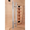 Sauna na podczerwień Infrared 150X150X190 - 3 osobowa FSRG4L black