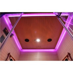 Sauna na podczerwień Infrared 150X150X190 - 3 osobowa FSRG4L black