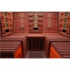 Sauna na podczerwień Infrared 150X150X190 - 3 osobowa FSRG4L black