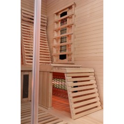 Sauna na podczerwień Infrared 150X150X190 - 3 osobowa FSRG4L black