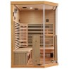 Sauna na podczerwień Infrared 140X140X190 - 3 osobowa FSRG3C