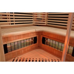 Sauna na podczerwień Infrared 140X140X190 - 3 osobowa FSRG3C