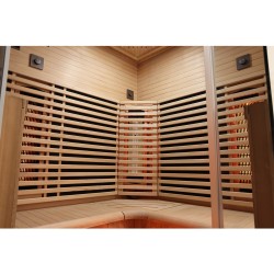 Sauna na podczerwień Infrared 140X140X190 - 3 osobowa FSRG3C