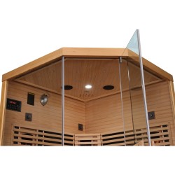 Sauna na podczerwień Infrared 140X140X190 - 3 osobowa FSRG3C