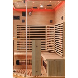 Sauna na podczerwień Infrared 140X140X190 - 3 osobowa FSRG3C