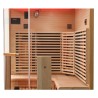 Sauna na podczerwień Infrared 140X140X190 - 3 osobowa FSRG3C